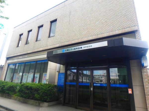 ラモーナ西堤　大阪シティ信用金庫高井田支店（銀行）／512m　