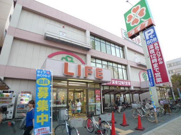 　ライフ深江橋店（スーパー）／334m　