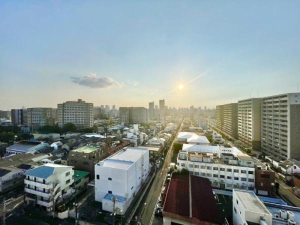 ラール関目スカイハイツ　現地からの眺望　