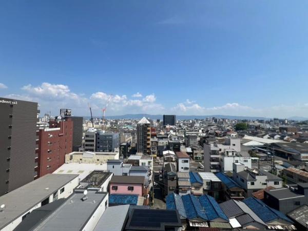 プレサンスＯＳＡＫＡ東成中本ハーヴィルビル　現地からの眺望　