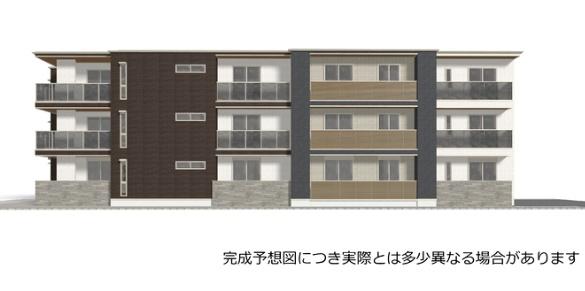 グラッドⅡ　外観　完成予想図