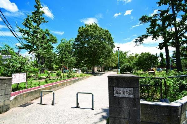 　放出西公園（公園）／654m　