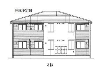 　外観　完成予想図