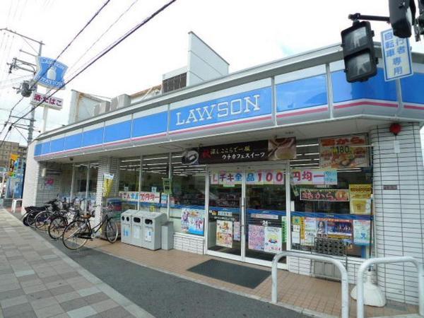 　ローソン放出東三丁目店（コンビニ）／54m　